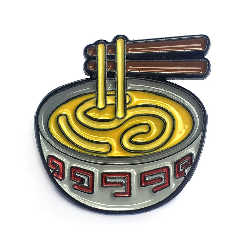 Ramen Noodle Enamel Pin